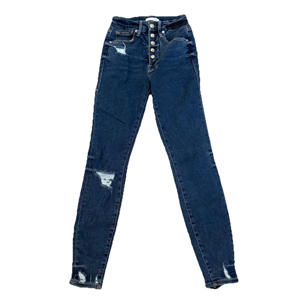 American Eagle Outfitters Super Stretch Distressed Jegging‎ Blue Jeans Size 4